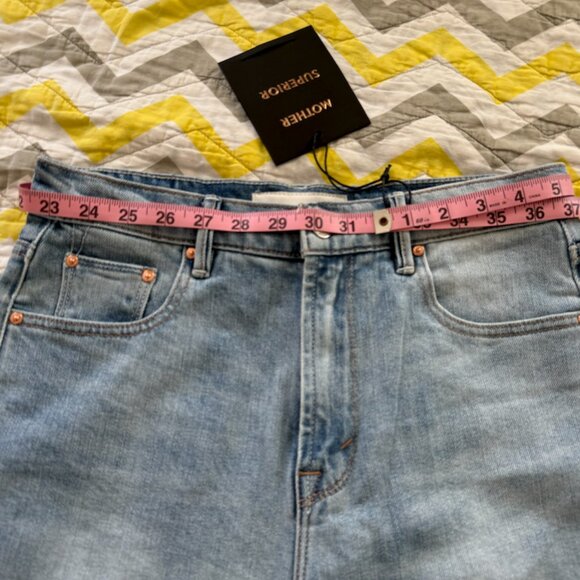 Mother Insider Step Crop Fray - 29 - 24" inseam - Picture 4 of 7